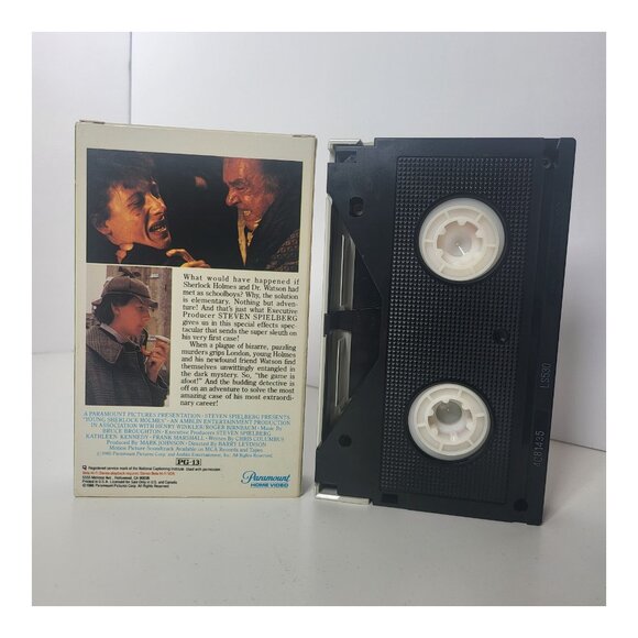 Young Sherlock Holmes BETA Tape Betamax (Not VHS) - Picture 2 of 2
